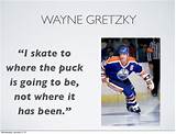Images of Wayne Gretzky Quote Puck