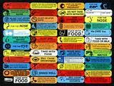 Prescription Warning Stickers Pictures