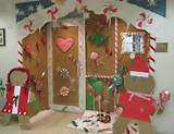 Pictures of Decorating An Office Door For A Christmas Contest