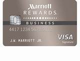Pictures of Marriott Business Credit Card 80000
