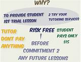 Pictures of How To Offer Tutoring Services