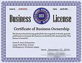 Photos of Georgia Business License Application Form
