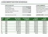 Images of Loan Amortization Schedule Example