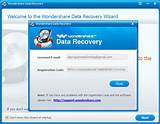 Photos of Wondershare Recovery Download