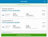 Photos of Flight Deals From Boston To Fort Lauderdale