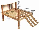 Free Wood Deck Plans Photos