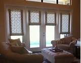 Window Coverings For French Patio Doors Photos