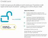 How Can I Lock My Credit Report Images