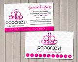 Pictures of Paparazzi Business Card Ideas