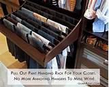 Pull Out Pant Hanging Rack