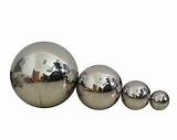 Pictures of Stainless Steel Garden Gazing Ball