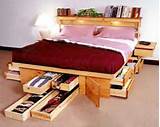 Beds With Storage Space Photos