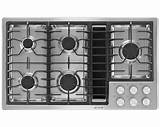 Pictures of Downdraft Gas Cooktop 36 Stainless