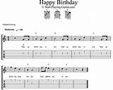 Easy Chords For Happy Birthday On Guitar Pictures