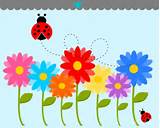Spring Flowers Clip Art Pictures