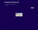 Images of Windows 8 Installation