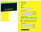 Images of For Dummies Template Book Cover