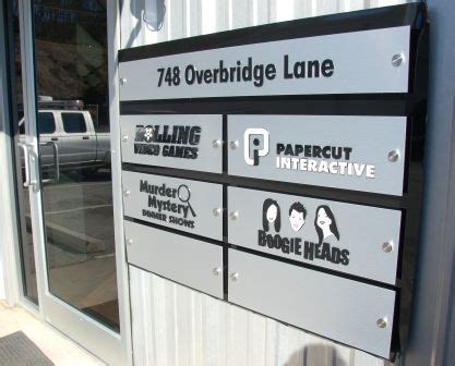 Photos of Commercial Building Directory Signs