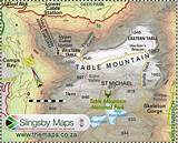 Map Table Mountain Hiking Trails