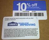 Home Improvement Discount Coupons