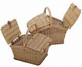 Pictures of Wicker Storage Baskets With Lids