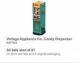 Photos of Vintage Appliance Company Candy Dispenser