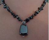 Black Diamond Chip Necklace Pictures