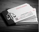 Creative Lawyer Business Cards Pictures