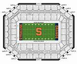 Carrier Dome Seating View Pictures