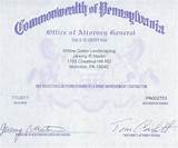 Cleaning Contractor License