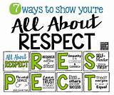Photos of Respect Lessons For Middle School