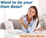 Online Business Work From Home Opportunity Images