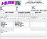 Painting Contractor Estimate Form Pictures