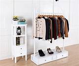 Photos of Wooden Boutique Clothing Racks