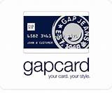 Pictures of Gap Credit Card Visa Online Payment