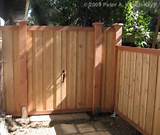Wood Fence With Gate Images