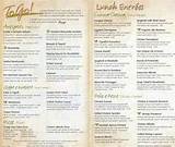 Pictures of Olive Garden Take Out Menu