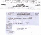 Polk County Business License Application Images