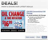 Pictures of Ntb Oil Change And Tire Rotation Coupons