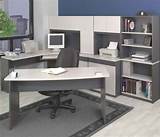White And Grey Office Furniture