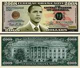 Pictures of Obama 25 Dollar Bill