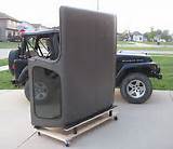 Photos of Jeep Hardtop Storage Cart Plans