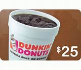 Dunkin Donuts Gift Card Balance Online Photos