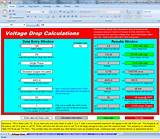 Images of Electric Wire Voltage Drop Calculator