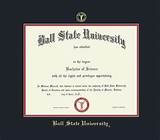 Images of Ball State University Diploma Frame