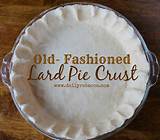 Old Fashioned Pie Crust Recipe