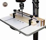 Adjustable Table Drill Press