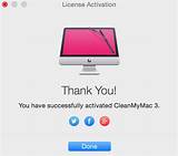 Images of Cleanmymac License Key