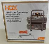 Hdx 2 Gal Double Stack Portable Electric Air Compressor Pictures