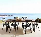Images of Pottery Barn Teak Outdoor Furniture